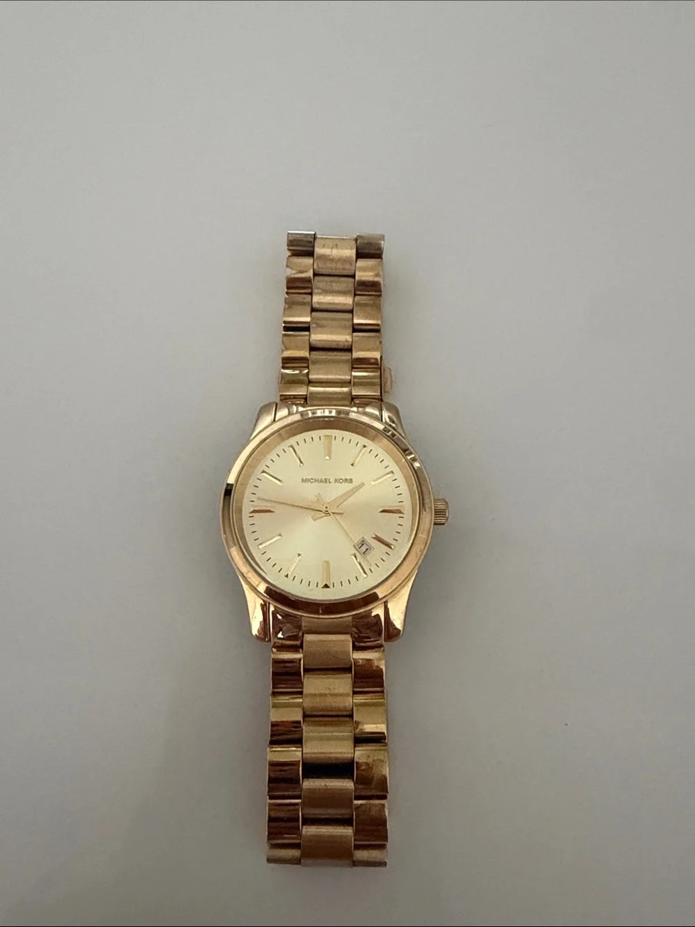 Michael Kors Gold Tone Bracelet Watch